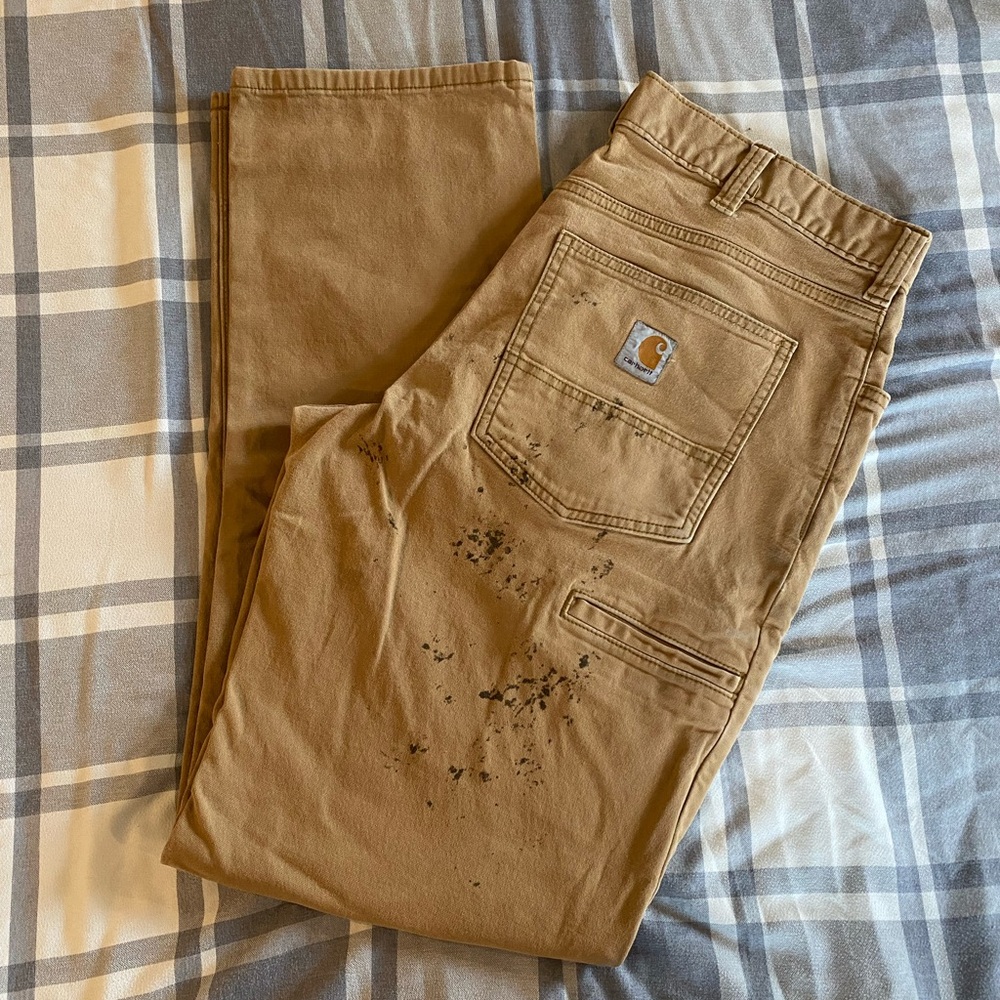 Carhartt Relaxed Fit Khaki Pants